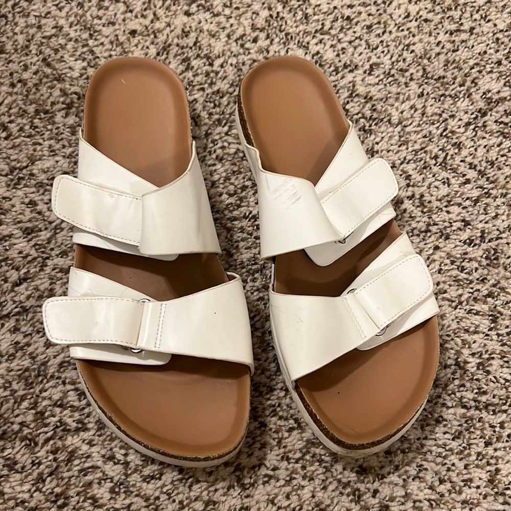 White Sandals